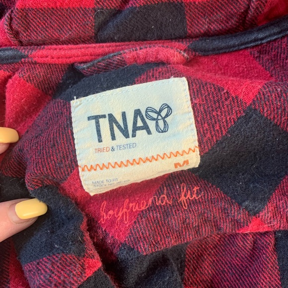 Red plaid flannels - Picture 2 of 4